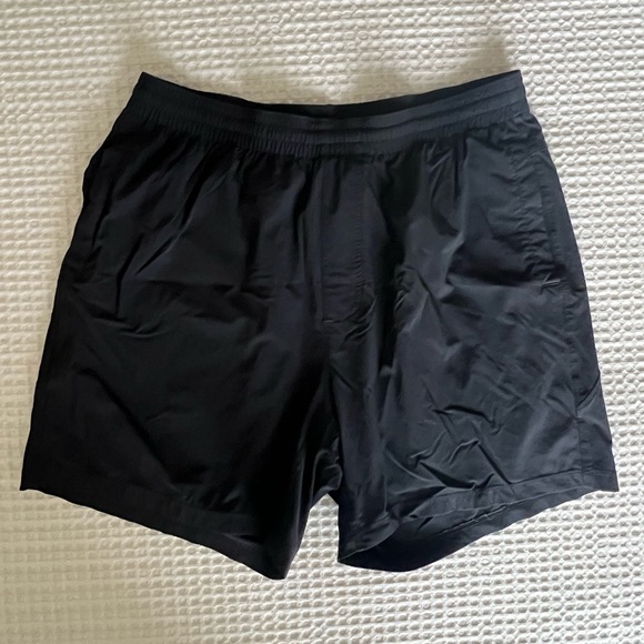 Bearbottom Atlas Shorts - Black, 5.5” - Picture 1 of 3